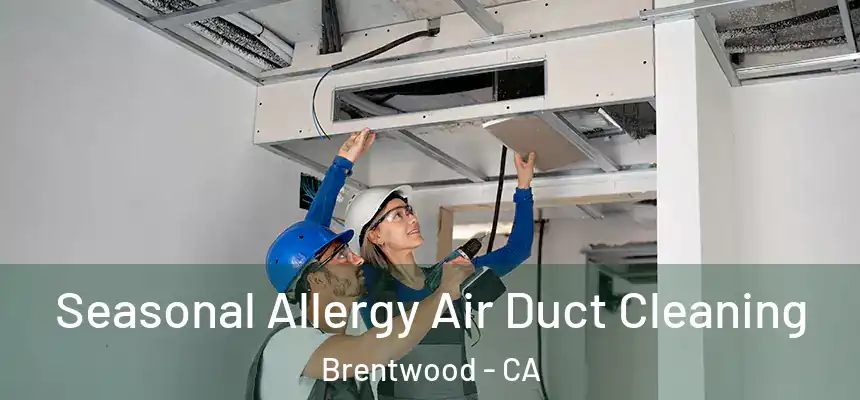 Seasonal Allergy Air Duct Cleaning Brentwood - CA
